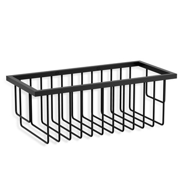 Kosz prysznicowy Decor Walther Czarny mat