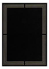 DYWAN ROYAL BLACK ART DECO 160 X 230 CM FARGOTEX - MY HONEY HOME