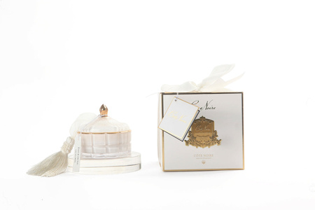 Cote Noire Świeca Art Deco White