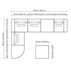 Sofa Eichholtz Lounge Club nuoro beige