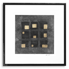 Plakat Eichholtz Black Squares – Michael Willett, zestaw 2