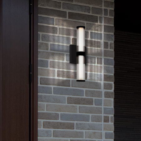 Mały kinkiet LED Fayton - Matowa czerń