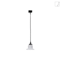 Lampa wisząca Authentage Moemoe na kwadratowej podstawie