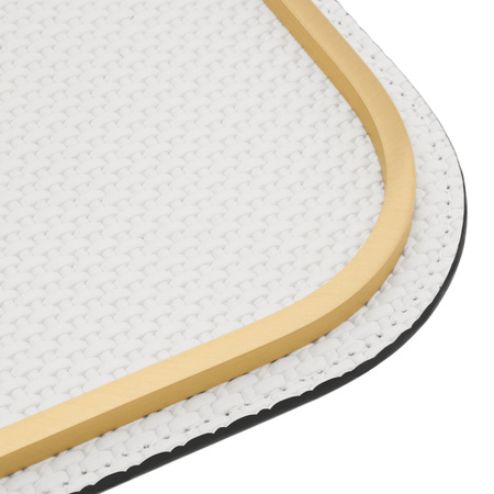 SKÓRZANA TACA ROSSINI - 38.5 x 28.5 x 1.5 CM - GIOBAGNARA - MY HONAY HOME