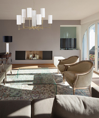 LAMPA WISZĄCA EMPOLI - POLEROWANY MOSIĄDZ - KUTEK MOOD - MY HONEY HOME