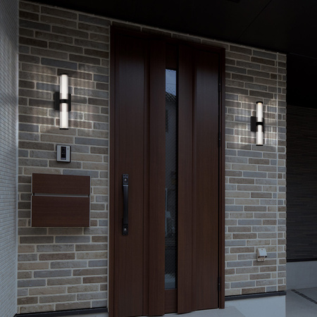 Mały kinkiet LED Fayton - Matowa czerń