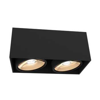 Oprawa natynkowaCardi II Nero / Ufo Gold