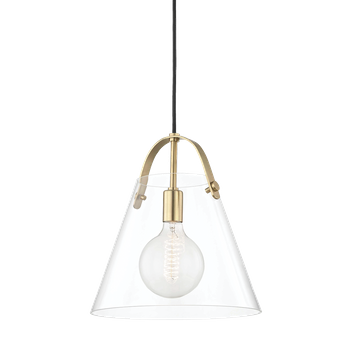 Lampa wisząca 1 LIGHT duża Mitzi