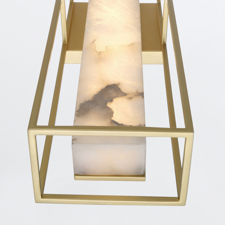 Duży kinkiet Blakley - 1 źródło światła - Szczotkowane złoto