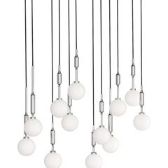 Lampa wisząca Ero XII Cromo 80x25