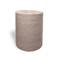 BASKET Stołek Decor Walther Rattan light