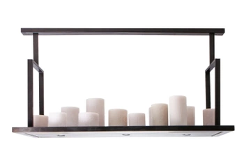 Lampa wisząca Authentage Bellefeu prostokątna – 2 punktowe oświetlenie