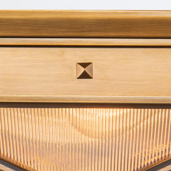 Plafon Cairo - 2 źródła światła - Vintage mosiądz