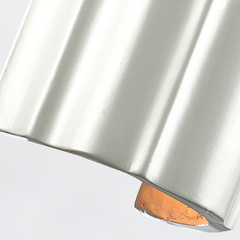 Kinkiet Martine - 2 źródła światła - Antyczna biel