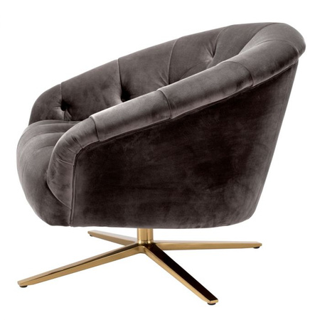 Fotel obrotowy Gardner Eichholtz - My Honey Home