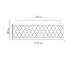 Plafon Cavalli Old Gold Orlicki Design