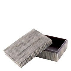 Pudełko Eichholtz Lucille S czarno-białe