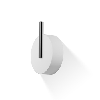 Wieszak duża Decor Walther Biały mat / Chrom