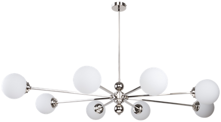 LAMPA WISZĄCA ABANO - NIKLOWANY MOSIĄDZ - KUTEK MOOD - MY HONEY HOME