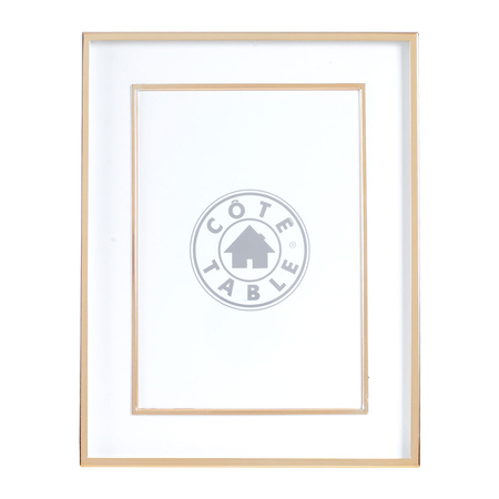 RAMKA NA ZDJĘCIE BORDORE - BIAŁA - 17,5X22,5CM - COTE TABLE - MY HONEY HOME