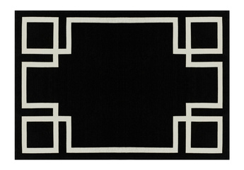 DYWAN HAMPTON BLACK ART DECO 160 X 230 CM FARGOTEX - MY HONEY HOME