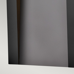 Duża latarnia naścienna Taper LED