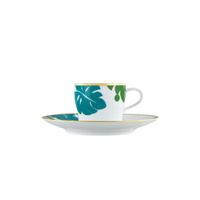 FILIŻANKA DO ESPRESSO ZE SPODKIEM AURÉOLE/COLORÉE FÜRSTENBERG