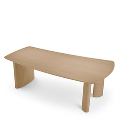 Stół do jadalni Eichholtz Bergman S okleina naturalna dąb