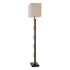 Lampa podłogowa Ortiz bronze highlight finish incl shade Eichholtz