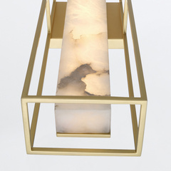 Duży kinkiet Blakley - 1 źródło światła - Szczotkowane złoto