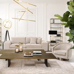 Fotel obrotowy Catene Eichholtz - My Honey Home