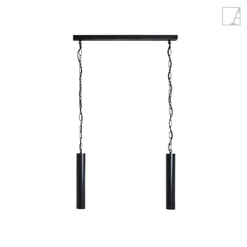 Lampa wisząca Authentage Tubelum o szerokości 75 cm - 2 źródła światła - 40 cm