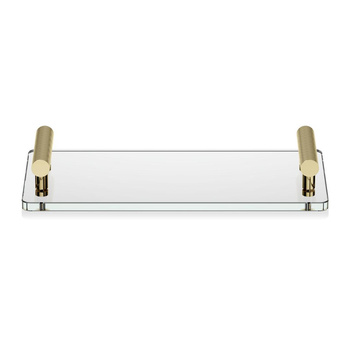Taca Decor Walther złoto 24-karatowe / transparentne szkło