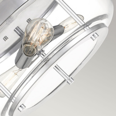 Plafon Trilogy - 3 źródła światła - Polerowany chrom