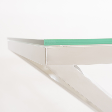 KONSOLA GRAND - SREBRNA - 120 x 40 x 80 CM - MY HONEY HOME