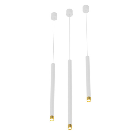 Lampa wisząca Q I Bianco / Gold 40