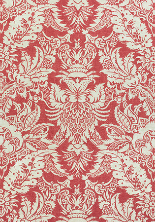 Tapeta CHESTNUT HILL CHARDONNET DAMASK  Printed Fabrics - Thibaut - My Honey Home