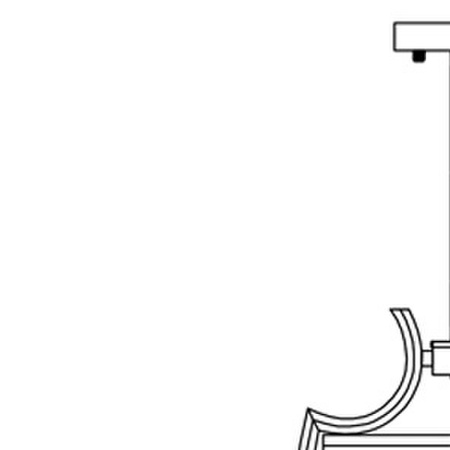 Lampa wisząca FARO P01039NI-WH