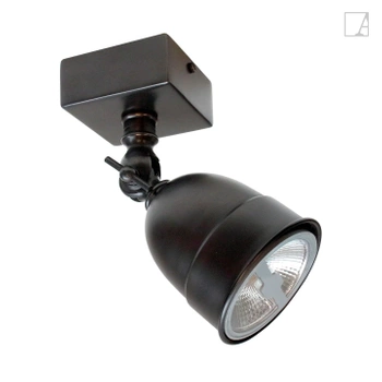 Lampa kierunkowa Authentage Poire na kwadratowej podstawie