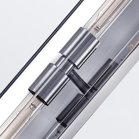 Kinkiet Henri - 2 źródła światła - Polerowany chrom