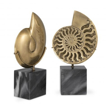Obiekt Ammonite zestaw 2 szt Eichholtz - My Honey Home