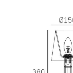 Kinkiet SIENA W01315NI-WH