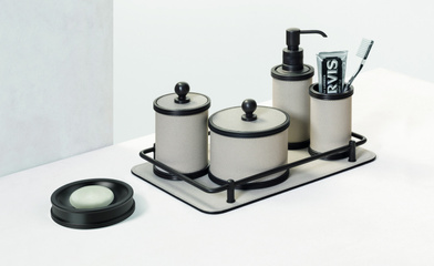 POJEMNIK AMALFI - CHROM - 8.5 x 14 cm - GIOBAGNARA - MY HONEY HOME