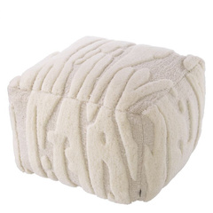 Stołek Eichholtz Zenon kość słoniowa