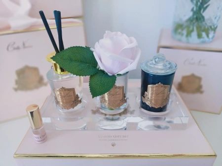 ZESTAW PREZENTOWY - CHARENTE ROSE - COTE NOIRE - MY HONEY HOME