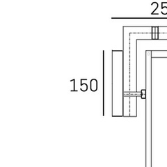 Kinkiet KYOTO W01715BK