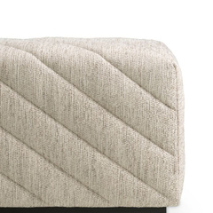 Ławka Avellino splendor light grey Eichholtz