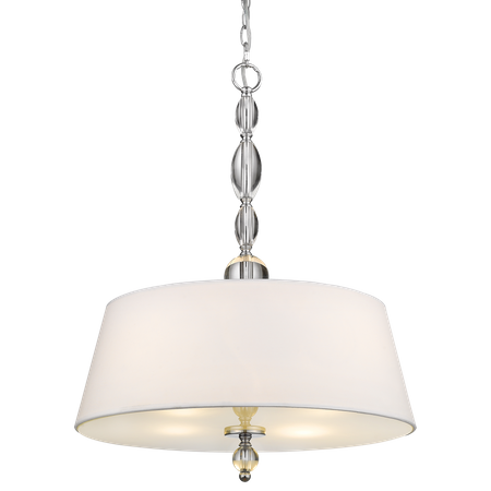 Lampa wisząca CANCUN P04981CH-WH