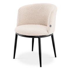 Krzesło Eichholtz Filmore bouclé cream zestaw 2 szt.