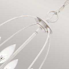 Lampa wisząca Bradbury - 4 źródła światła - Biały